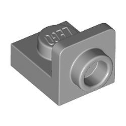 36840-86 Verbindingsplaat 1x1- 1x1 OMGEKEERD grijs, licht (blauwachtig) NIEUW *1L380
