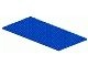 3865-7G Basisplaat 8x16 (geen nopgaten onder) blauw gebruikt *3K000