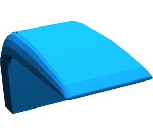 4086-7G Autodak rechte hoek (PAKKETPOST!) blauw gebruikt *