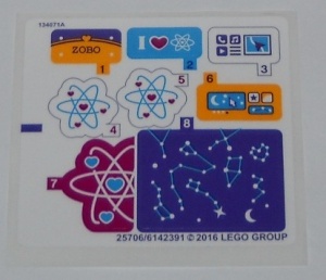 41116stk01 STICKER 41116 Friends NIEUW *0S0000