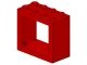 4132-5 Raam 2x4x3 Frame breed DICHTE NOPPEN rood NIEUW *