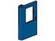 4181-7G Trein, Deur 1x4x5 links blauw gebruikt *