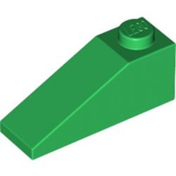 4286-6G Dakpan 33 graden 1x3 groen gebruikt *1L412