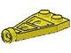 4596-3G Platte plaat 1x2 space wing geel gebruikt *1L0000