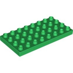 4672-6G DUPLO plaat 4x8 groen gebruikt *