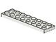 4758-1G Plaat 2x8 met electrische geleiding wit gebruikt *1D000