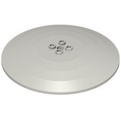 50990-86 Schotel 10x10 grijs, licht (blauwachtig) NIEUW *1R024
