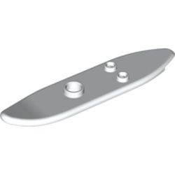 6075-1 Surfbord wit NIEUW *0B0000