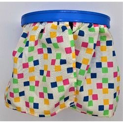 6484-7G DUPLO Douche 6x5 met gordijnen blauw gebruikt *