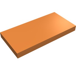 87079-150 Tegel 2x4 caramel, midden NIEUW *1L120+136