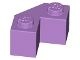 87620-157 Steen 2x2 facet lavender, midden NIEUW *1L075