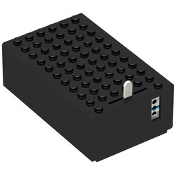 bb0045c01-11G Batterijbox 4,5 volt compleet dubbel kabelgat LET OP ALLEEN TE VERZENDEN IN PAKJE! zwart gebruikt *