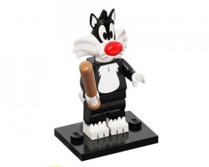 collt-6 Looney Tunes- Sylvester the Cat met voetstuk en acccessoires NIEUW *0M0000