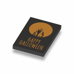 CUS1063 HALLOWEEN- Happy Halloween zwart NIEUW *0A000