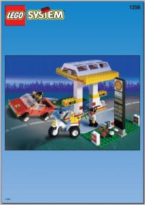 INS1256-G 1256 BOUWBESCHRIJVING- Shell tankstation gebruikt *LOC RBS