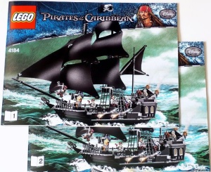 INS4184-G 4184 BOUWBESCHRIJVING- The Black Pearl (2) gebruikt *