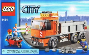 INS4434 4434 BOUWBESCHRIJVING- Tipper Truck (1) NIEUW *LOC BE