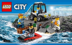 INS60127 60127 BOUWBESCHRIJVING- Prison Island Starter Set NIEUW *