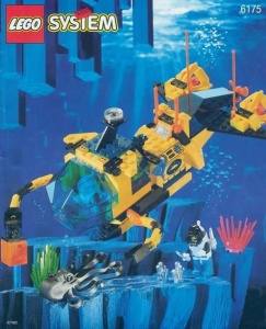 INS6175-G 6175 BOUWBESCHRIJVING- Aquazone: Crystal Explorer Sub gebruikt *LOC RBS