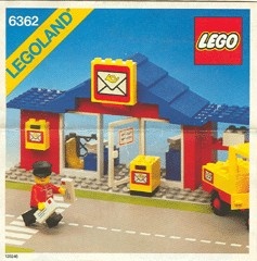 INS6362-G 6362 BOUWBESCHRIJVING- Post Office gebruikt *LOC RBL