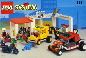 INS6561 6561 BOUWBESCHRIJVING- Hot Rod Club gebruikt *LOC RBS