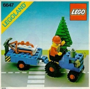 INS6647-G 6647 BOUWBESCHRIJVING- Highway Repair gebruikt *LOC RBL