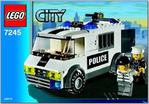 INS7245-G 7245 BOUWBESCHRIJVING- Prisoner Transport gebruikt *LOC M3