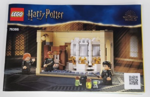 INS76386 76386 BOUWBESCHRIJVING Hogwarts Polyjuice Potion Mistake NIEUW *