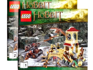 INS79017 79017 BOUWBESCHRIJVING- The Battle of Five Armies NIEUW *