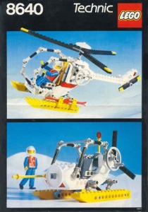 INS8640-G 8640 BOUWBESCHRIJVING- Polar Copter gebruikt *