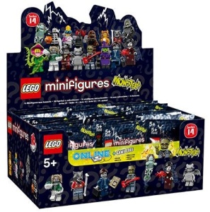 Set 6100817 COMPLETE DOOS 60 Minifigs serie 14 NIEUW *0M0000
