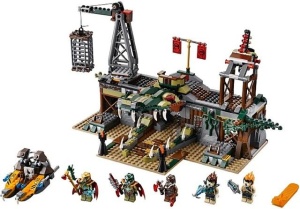 Set 70014 - Legends of Chima: The Croc Swamp Hideout- gebruikt