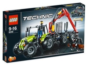 Set 8049 - Farm: Tractor with Log Loader- Nieuw