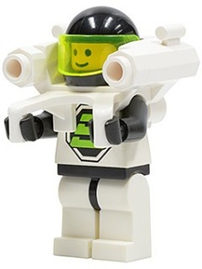 sp055G Blacktron 2 met Jet Pack gebruikt *0M0000