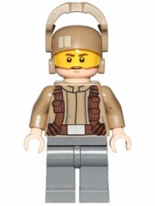 SW697 Star Wars: Resistance Trooper- Creme jas, kinlijnen NIEUW *0M0000
