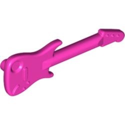 11640-47 Guitaar roze, donker NIEUW *0L0000