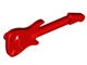 11640-5 Guitaar rood NIEUW *0L0000