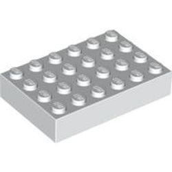 2356-1 Steen 4x6 wit NIEUW *5K0000