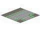 2360P01-9G Wegenplaat 32x32 afsplitsing MET FIETSPAD lichtgrijs (klassiek) gebruikt *3K000