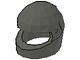 2446-10G Integraalhelm (vizier: zie INFO 2447) donker, grijs (klassiek) gebruikt *0L0000