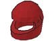 2446-59 Integraalhelm (vizier: zie INFO 2447) rood, donker NIEUW *0L0000