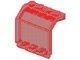 2582-17 Scharnierpaneel 2x4x3 1-3v 1x gebogen transparant rood NIEUW *1L0000