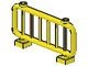 2583-3G Hek 1x8x3 met buizen en spijlen geel gebruikt *