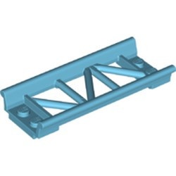 26022-156 Baan rollercoaster recht blauw, middenazuur NIEUW *