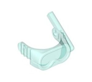 30090-15 Duikmasker transparant lichtblauw NIEUW *0L0000