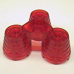 30354-17G Raketmotor transparant rood gebruikt *1D000