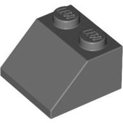 3039-85G Dakpan 45 graden 2x2 grijs, donker (blauwachtig) gebruikt *1L415