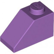 3040-157G Dakpan 45 graden 1x2 lavender, midden gebruikt *1L414