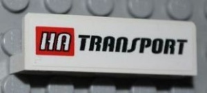30413pb026-1G Paneel 1x4 HA TRANSPORT wit gebruikt *0D0000