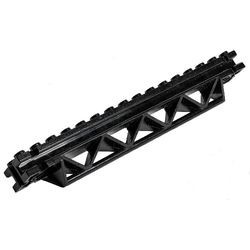 30518-11G Horizontale ondersteuning 2x16x2 driehoek zwart gebruikt *